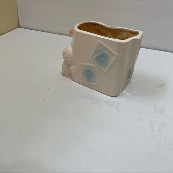 VINTAGE 70s CERAMIC NURSERY DECOR. MADE IN JAPAN. SET OF FOUR. - Picture 4 of 14